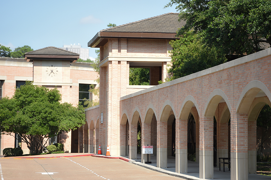 School campus exterior